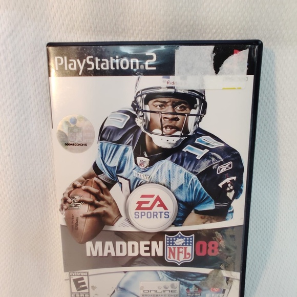 Madden 08 NFL Playstation 2 Game G01-G113 - Picture 2 of 2